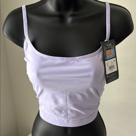 Maidenform Seamless Cropped Cami Top Multi Way Straps Purple Size 2XL - Picture 1 of 6